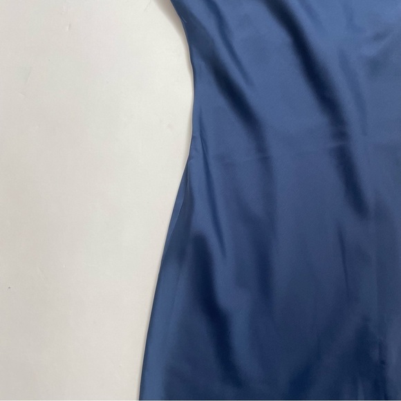 URBAN OUTFITTERS polyester “silky” drape neck slip mini dress - Picture 4 of 7